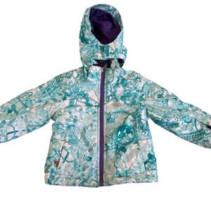 Spyder Girls Bitsy Glam Ski Jacket Sz 3